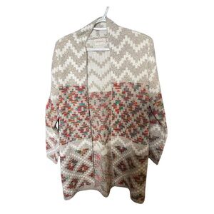 Womens Cardigan Small Eclectic Western Aztec Boho Grandma Core Granny Fall Cozy